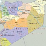 map of siria